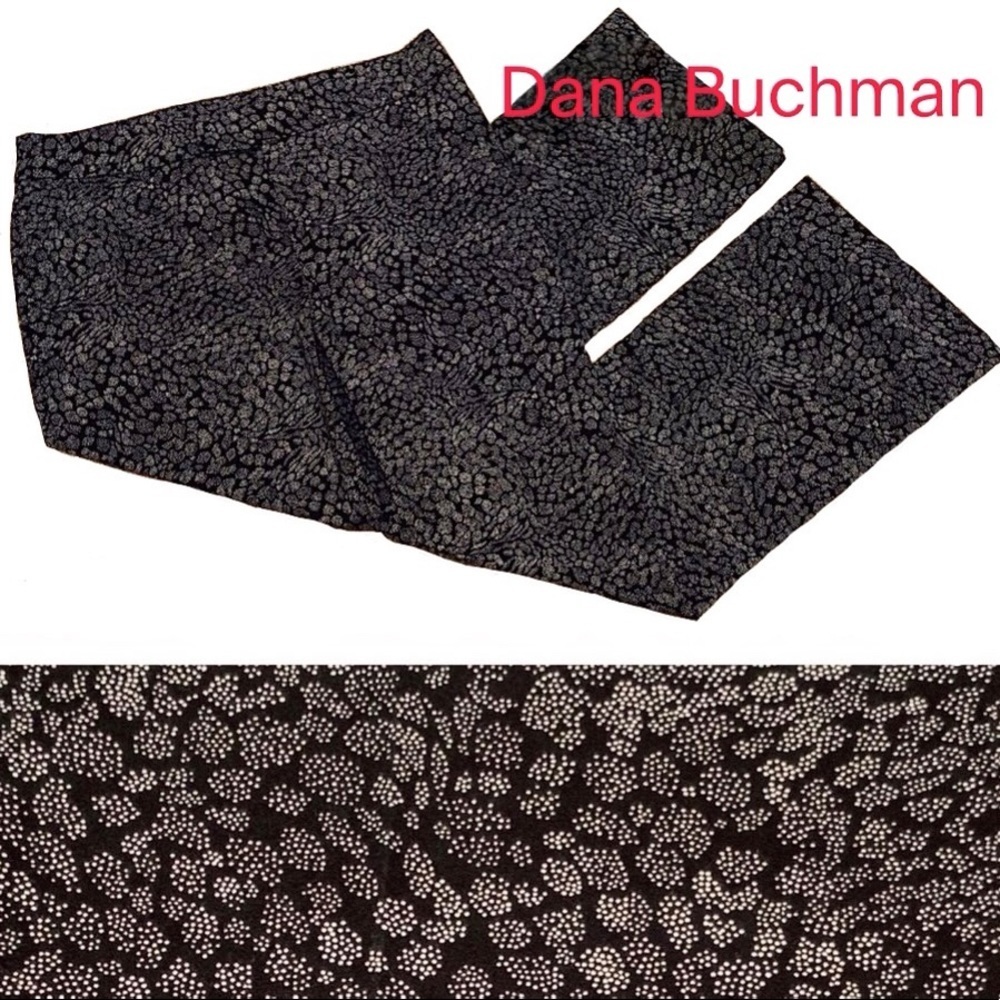 Dana Buchman Black & White Patterned Trouser Size 14